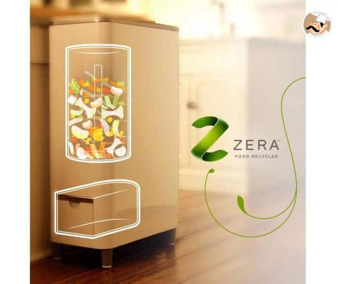 Comment fonctionne la poubelle intelligente ? objets connectés poubelle tri dechets zera food recycler whirlpool 3